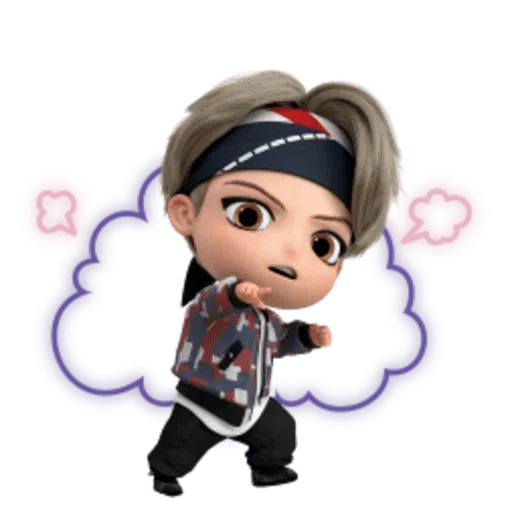 @withBTS TinyTan💜 - Sticker 14