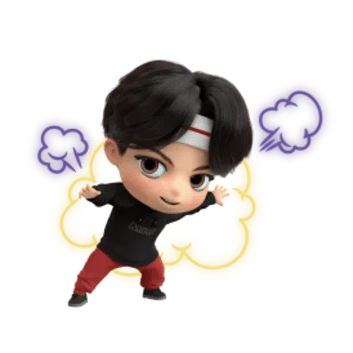 @withBTS TinyTan💜 - Sticker 10