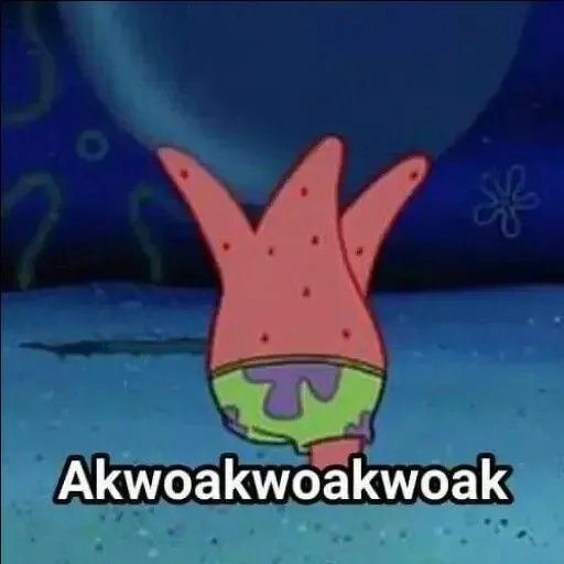 meme patrick star - Sticker 20