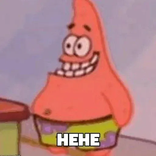 meme patrick star - Sticker 23