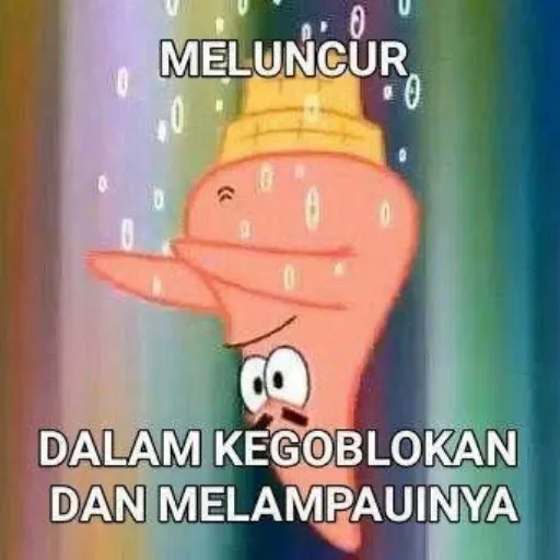 meme patrick star - Sticker 24