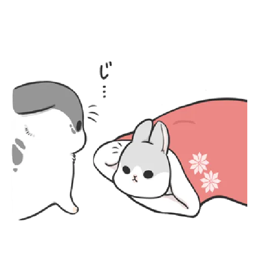ㄇㄚˊ幾兔10 Love,呵返 - Sticker 11