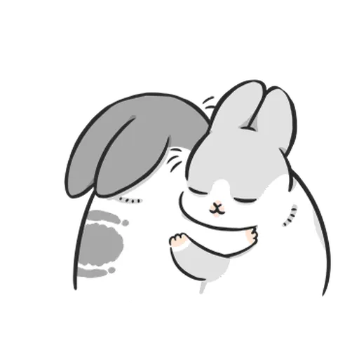 ㄇㄚˊ幾兔10 Love,呵返 - Sticker 22
