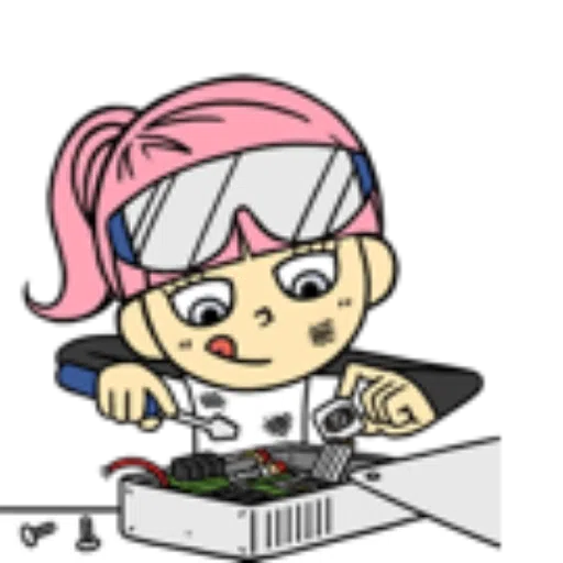Hacker Girl - Sticker 15