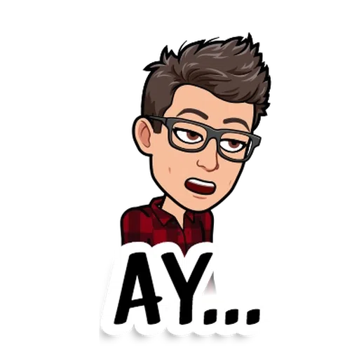 Sadness BitMoji - Sticker 10