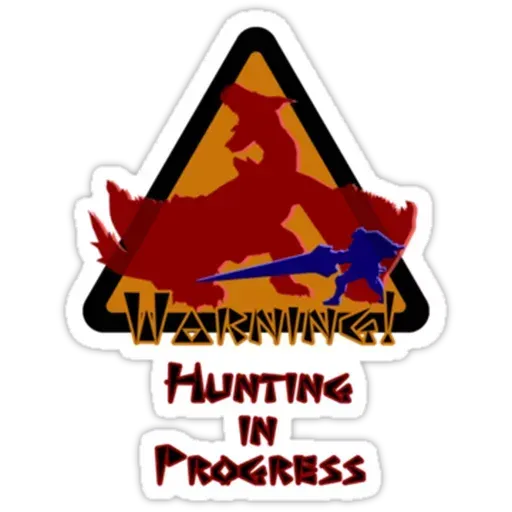 Monster hunter - Sticker 17