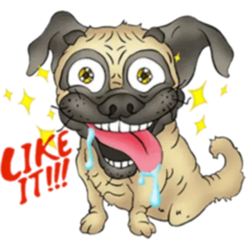 Pug - Sticker 14