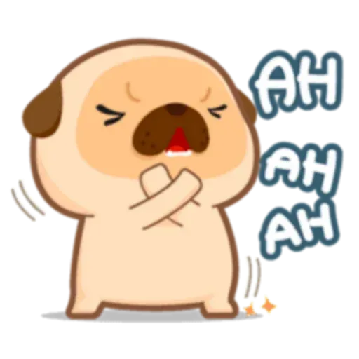 Pug - Sticker 29