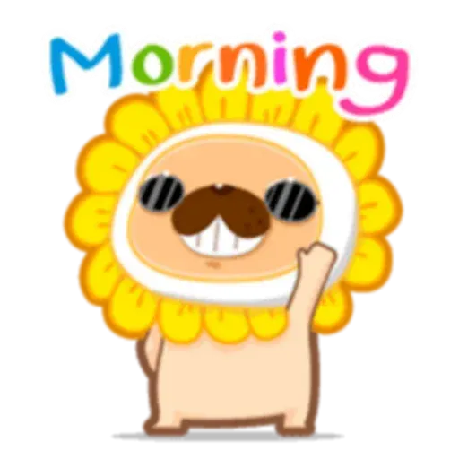 Pug - Sticker 26