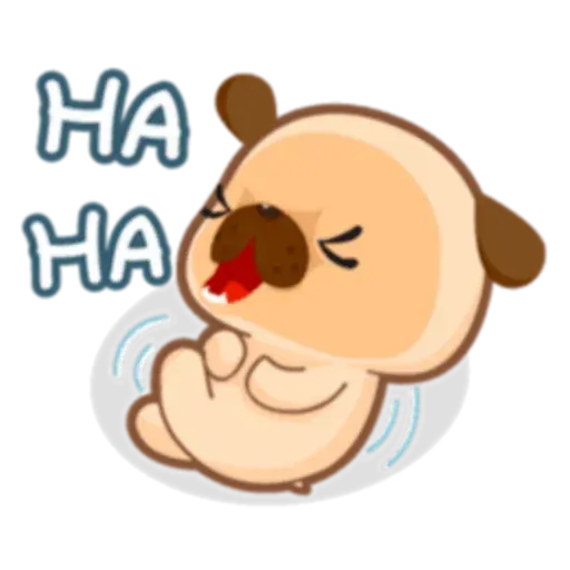 Pug - Sticker 27