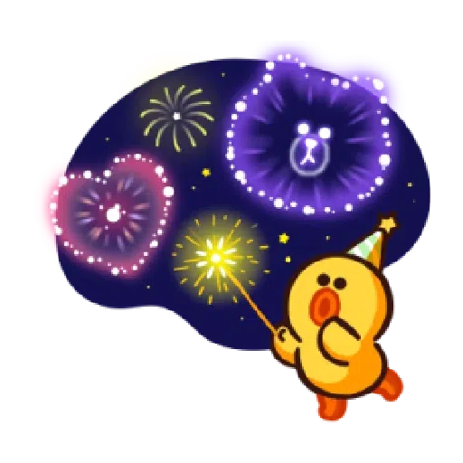 Brown line - Sticker 16