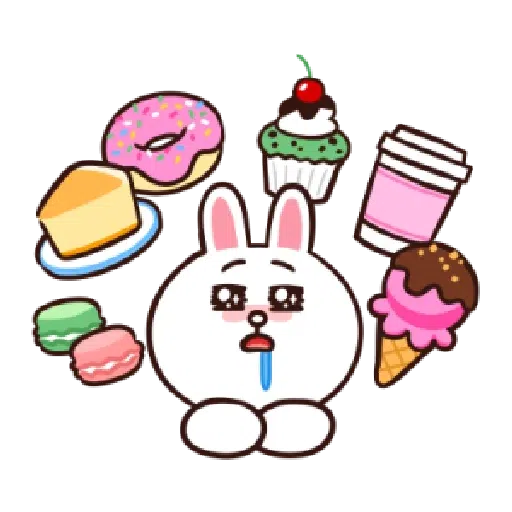 Brown line - Sticker 19