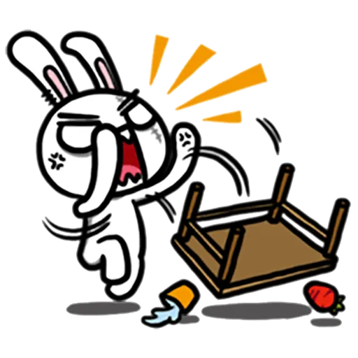 兔吉負能量 - Sticker 11