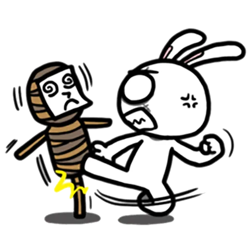 兔吉負能量 - Sticker 10