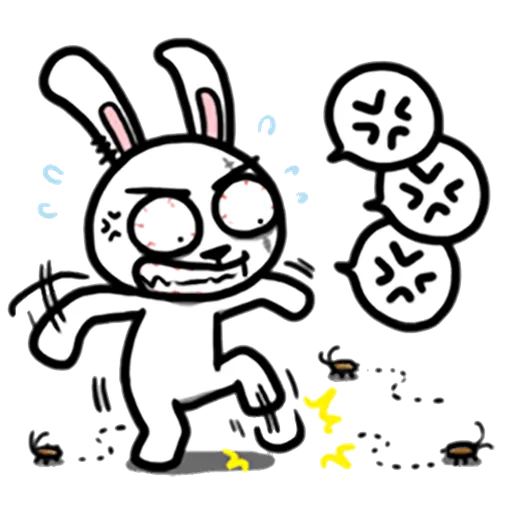兔吉負能量 - Sticker 12