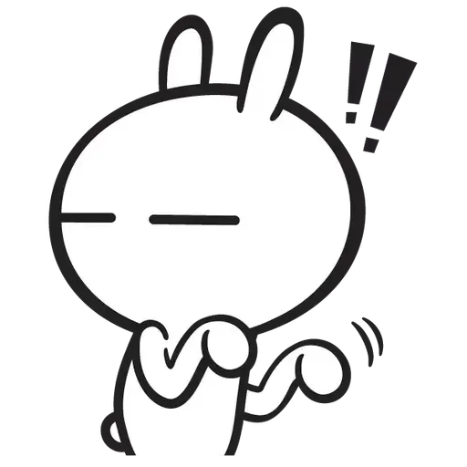 Cute Bunny - Sticker 19
