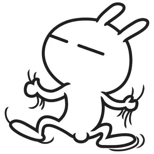 Cute Bunny - Sticker 12