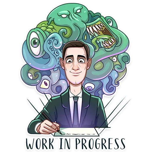 H. P. Lovecraft - Sticker 10