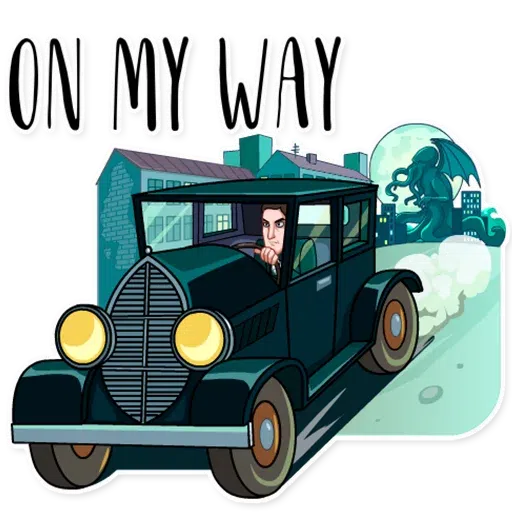 H. P. Lovecraft - Sticker 25