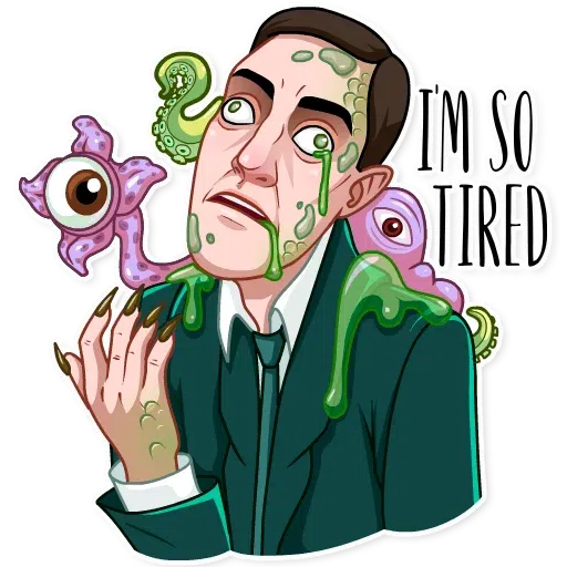H. P. Lovecraft - Sticker 18