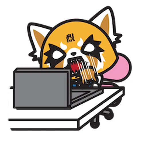 Aggretsuko - Sticker 11