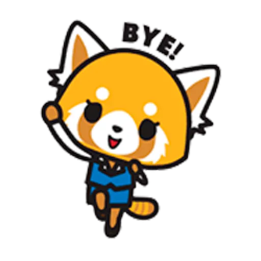 Aggretsuko - Sticker 13