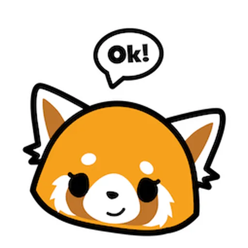 Aggretsuko - Sticker 21