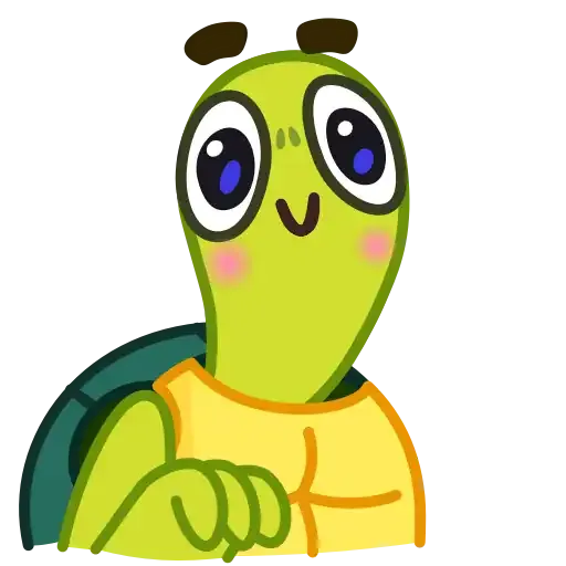 Bobby the turtle - Sticker 17