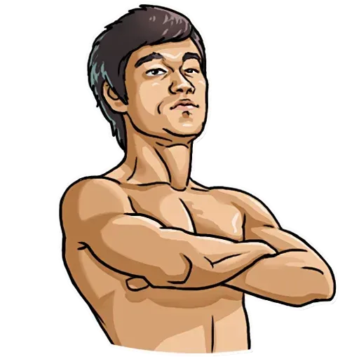 Bruce Lee - Sticker 12