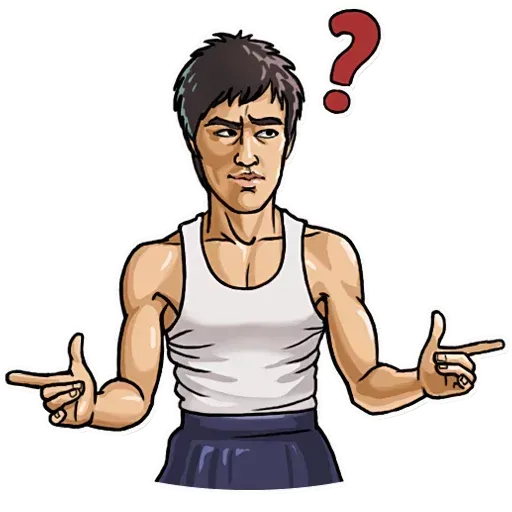 Bruce Lee - Sticker 9