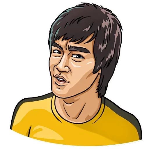 Bruce Lee - Sticker 24