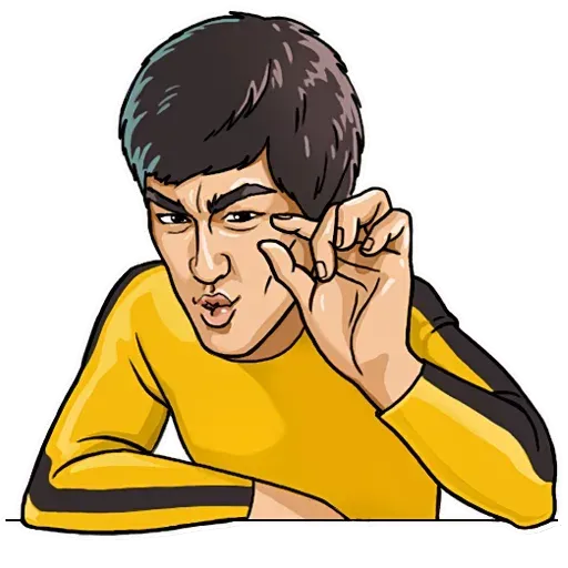 Bruce Lee - Sticker 10