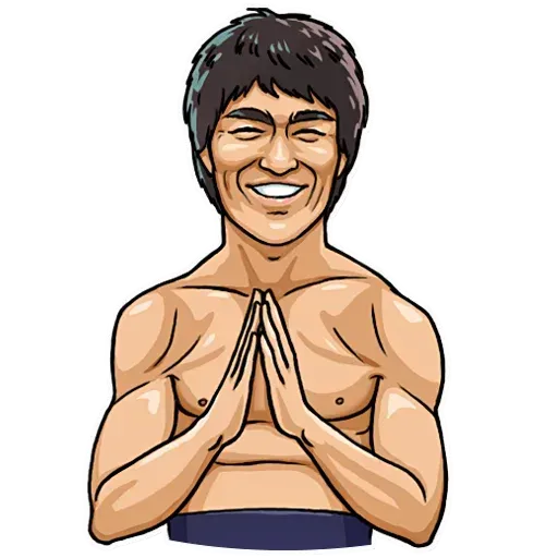 Bruce Lee - Sticker 22