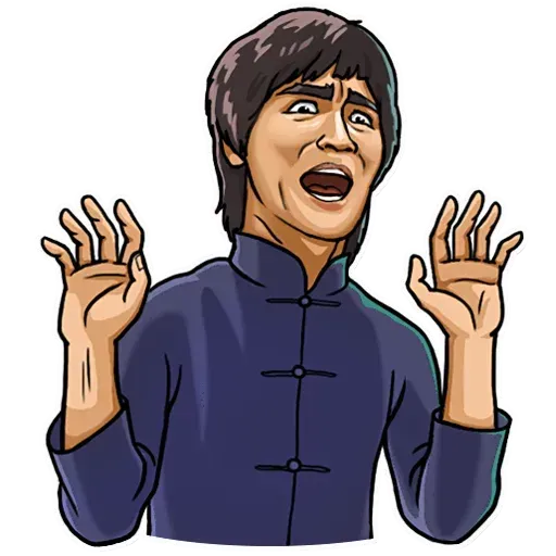 Bruce Lee - Sticker 14