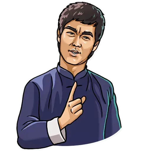 Bruce Lee - Sticker 17