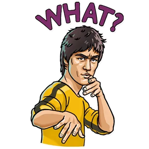Bruce Lee - Sticker 28