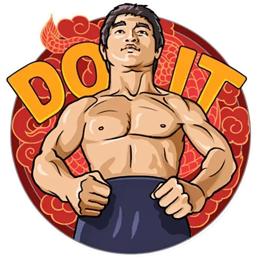 Bruce Lee - Sticker 27