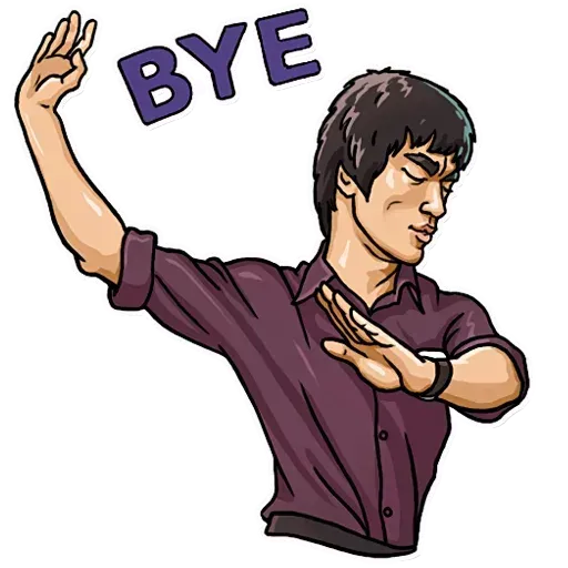 Bruce Lee - Sticker 15