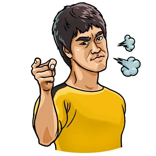 Bruce Lee - Sticker 16